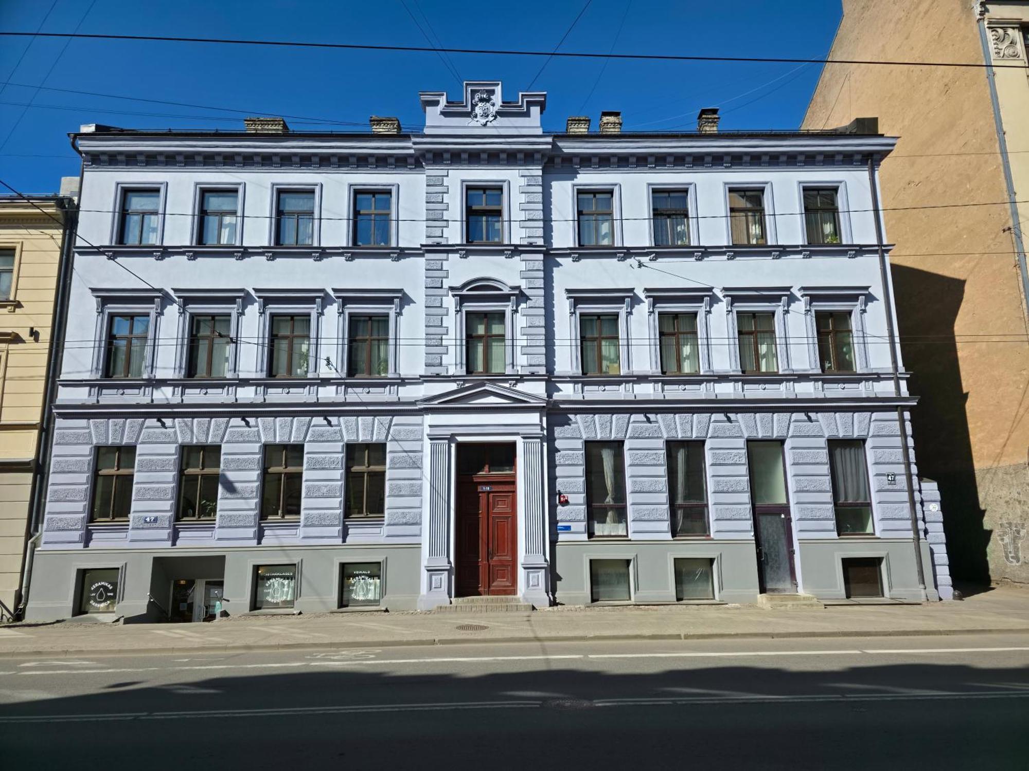 Center Studio Self Check In Renovated 2020 Riga Luaran gambar